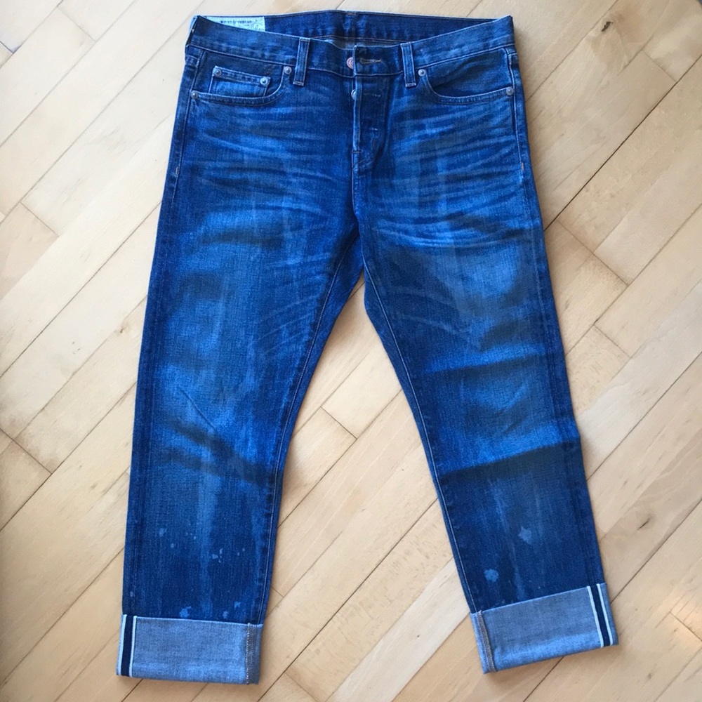 Madewell jeans button fly